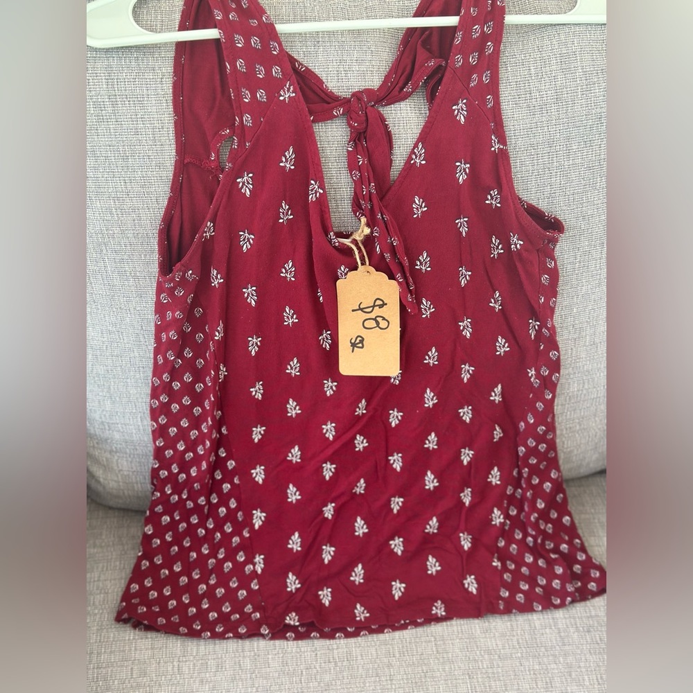 Old Navy Tie Back Tank Blouse Size XS